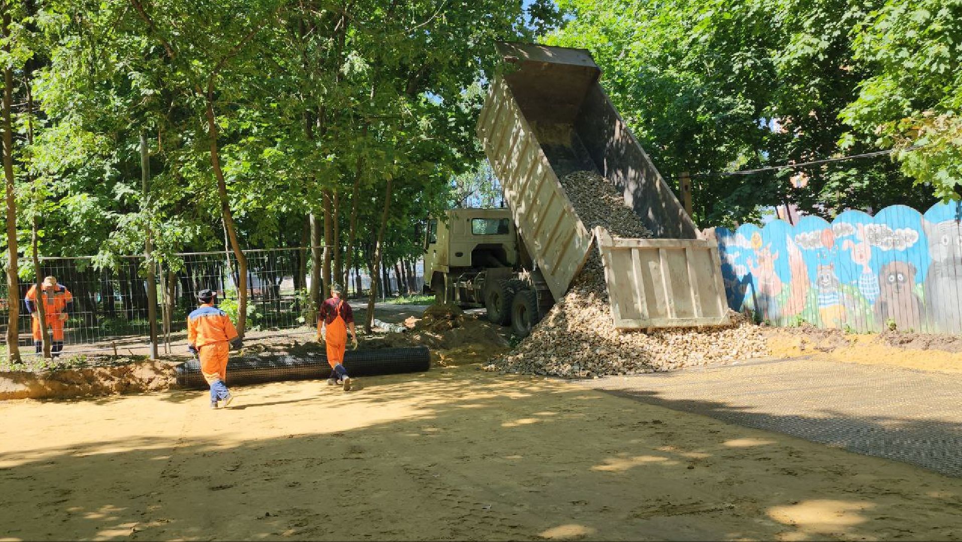 Люберцы, реконструкция парка, наташинский парк,