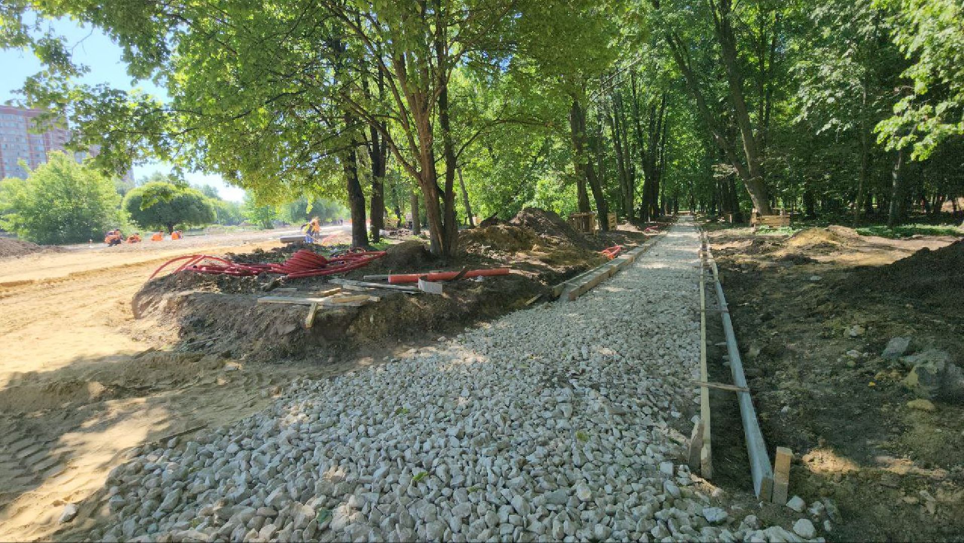 Люберцы, реконструкция парка, наташинский парк,