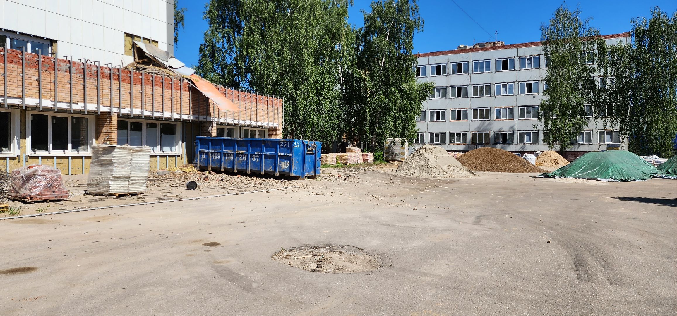 раменское, строительство, капитальный ремонт здания раменского колледжа,