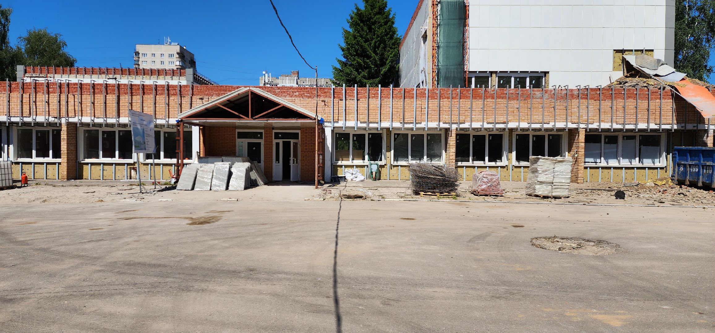 раменское, строительство, капитальный ремонт здания раменского колледжа,