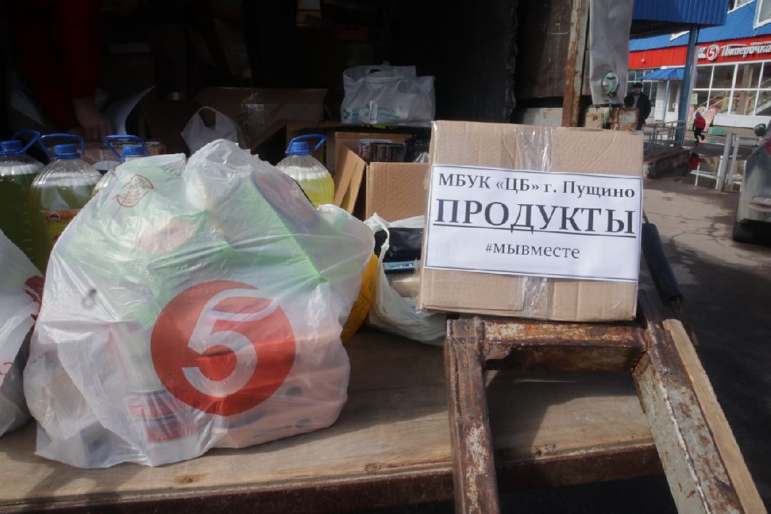 Пущино, СВО, волонтеры