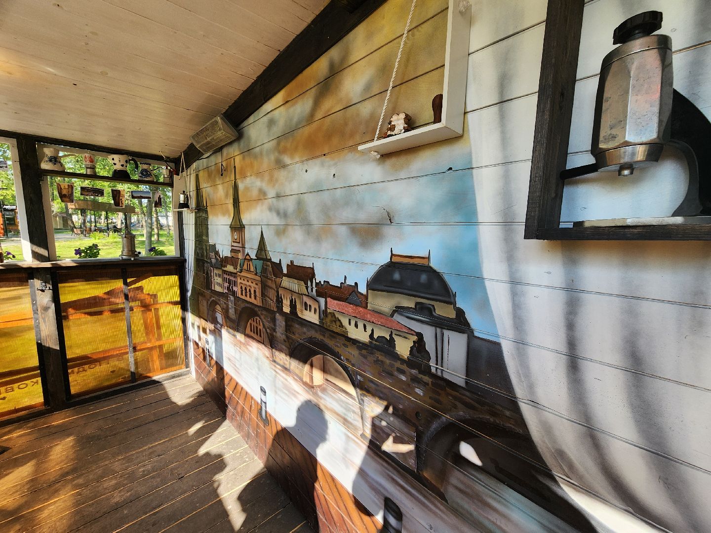 серпухов, подмосковье, кафе с верандой, парки Подмосковья, трдельник,