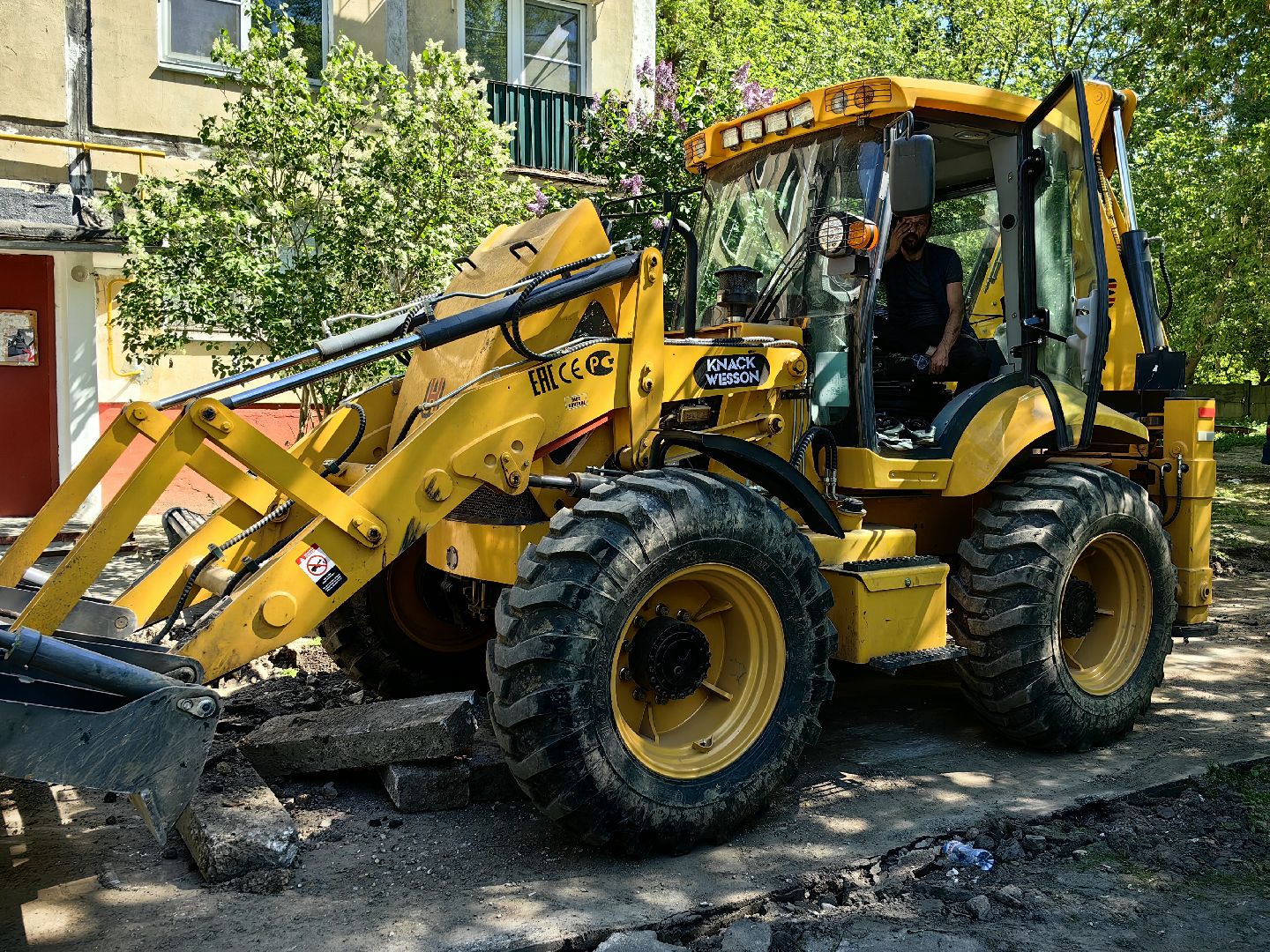 тротуар, бордюры, бригада, благоустройство дворов,