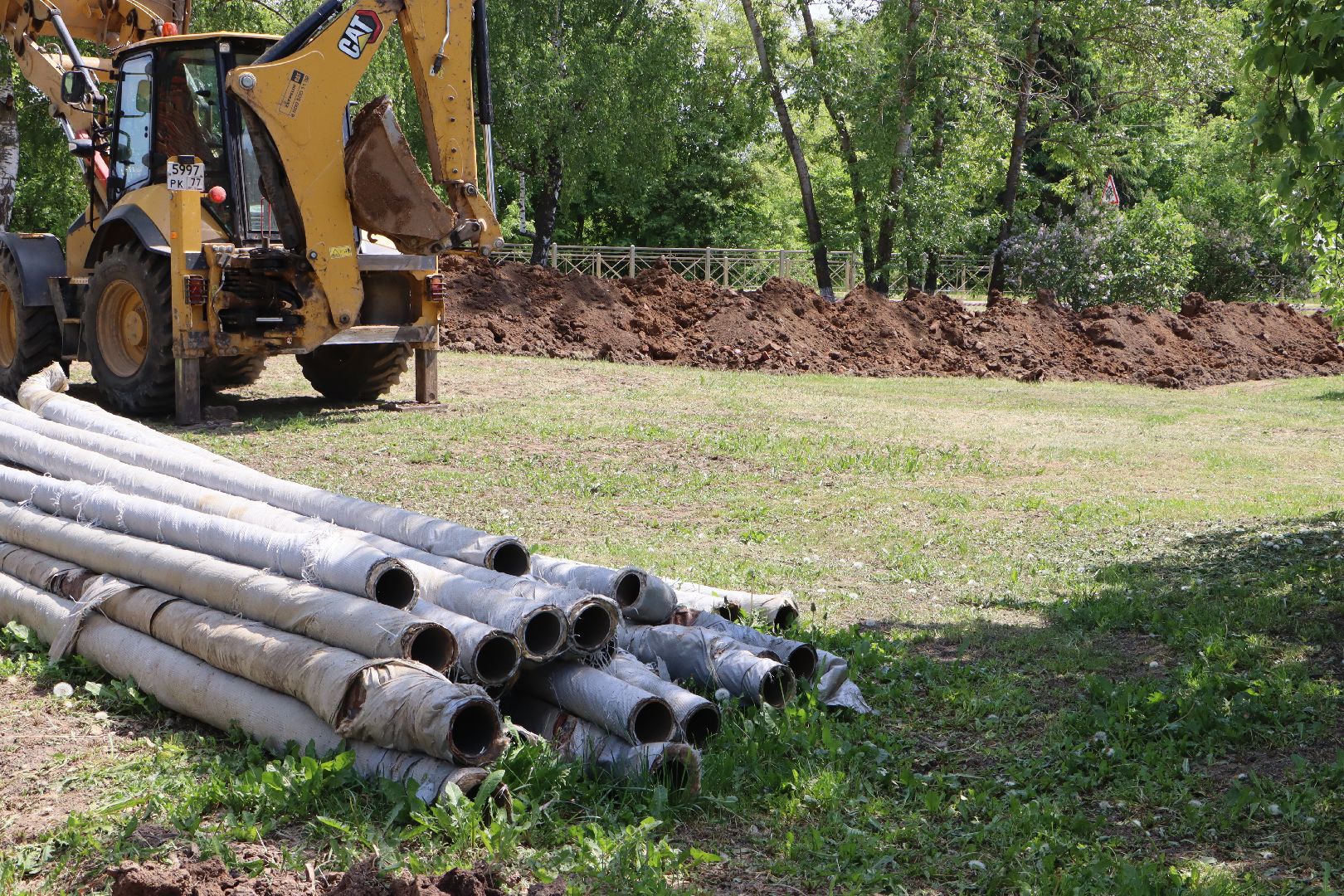 Капитальный ремонт теплосетей, Узуново, Серебряные Пруды, отопительный сезон 2024-2025,