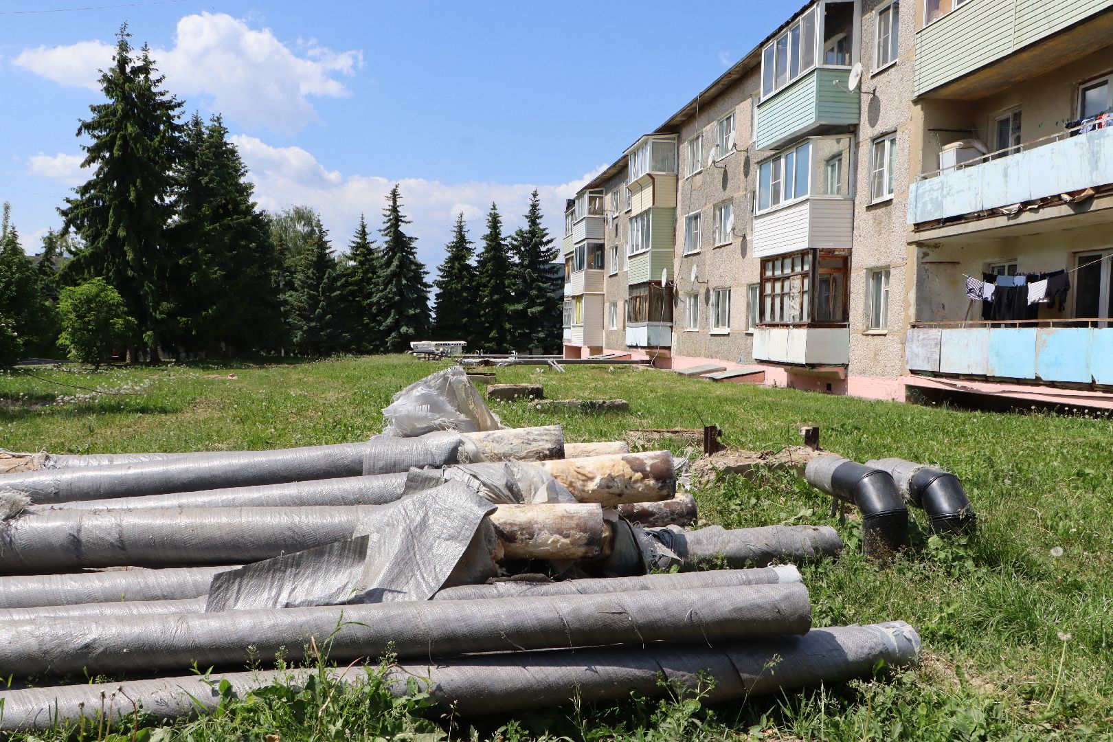 Капитальный ремонт теплосетей, Узуново, Серебряные Пруды, отопительный сезон 2024-2025,