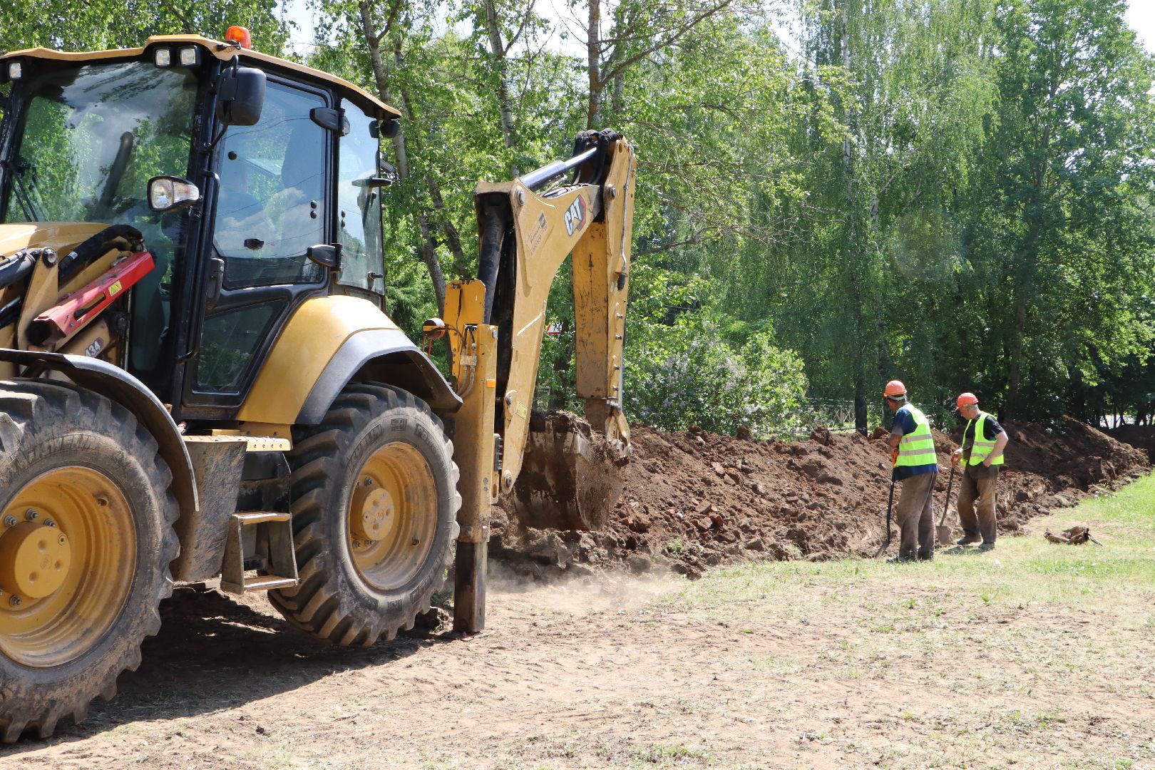 Капитальный ремонт теплосетей, Узуново, Серебряные Пруды, отопительный сезон 2024-2025,