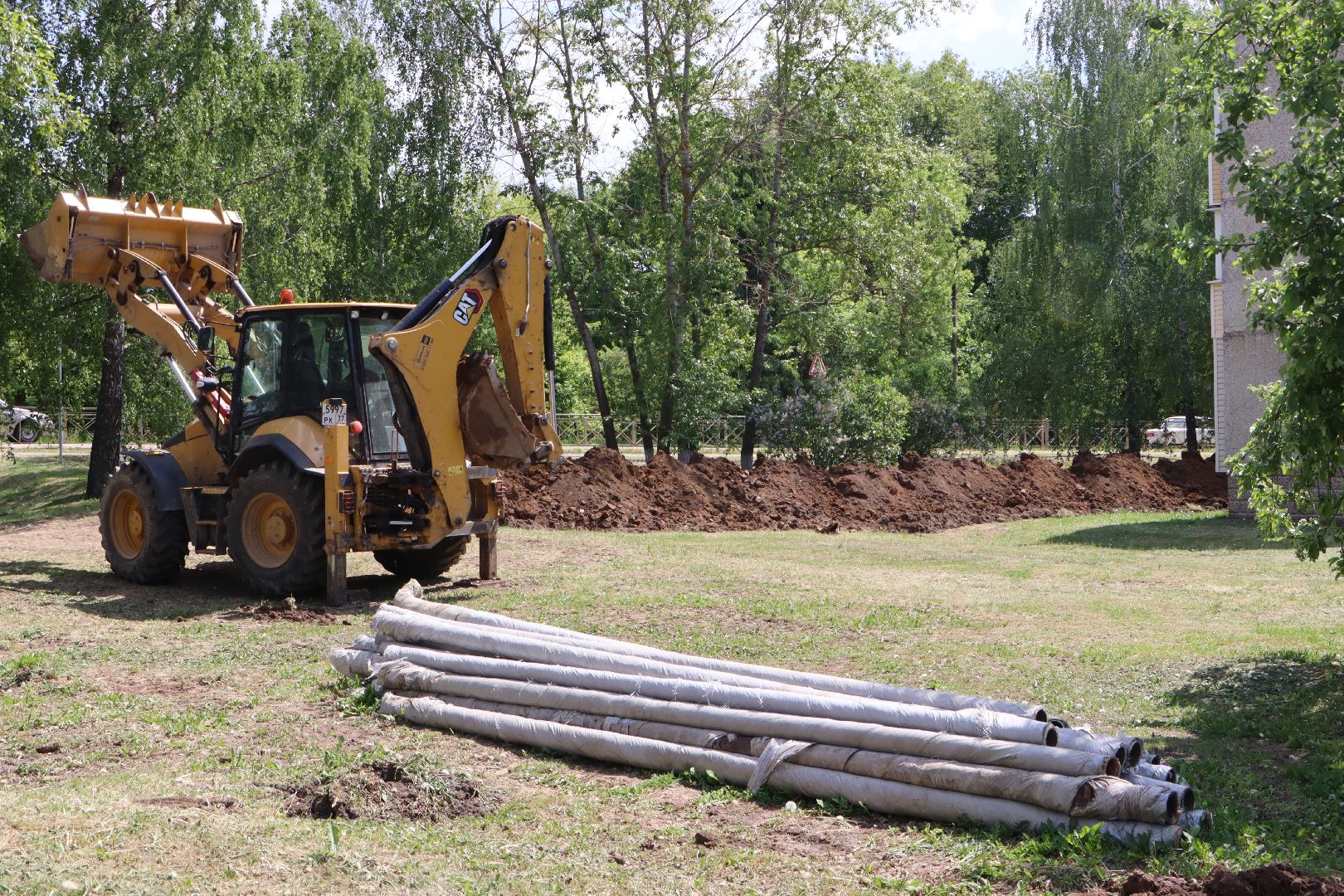 Капитальный ремонт теплосетей, Узуново, Серебряные Пруды, отопительный сезон 2024-2025,