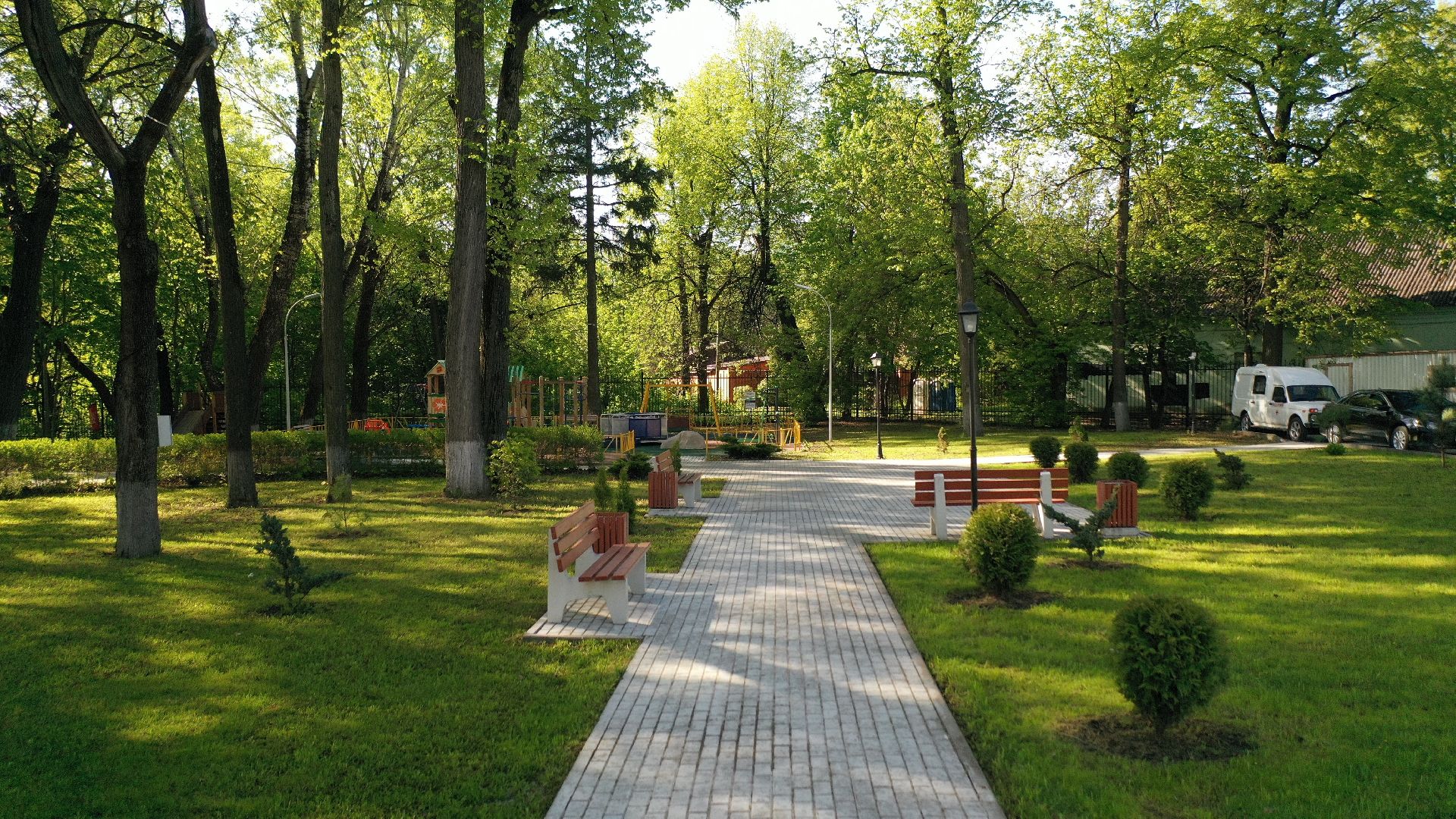 видео с коптера, хоспис, домодедово,