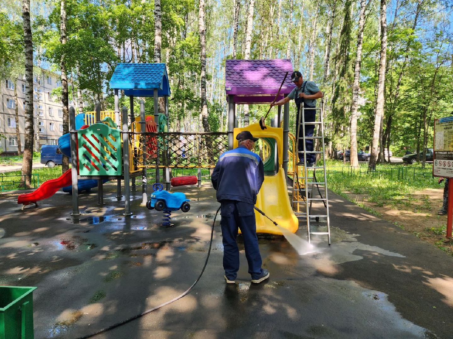 Солнечногорск, детские площадки, уборка, Жители, Дети,