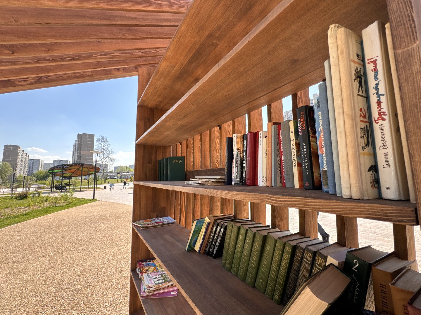 Одинцово, Эко-сквер Союзный, Благоустойство, парки подмосковья,