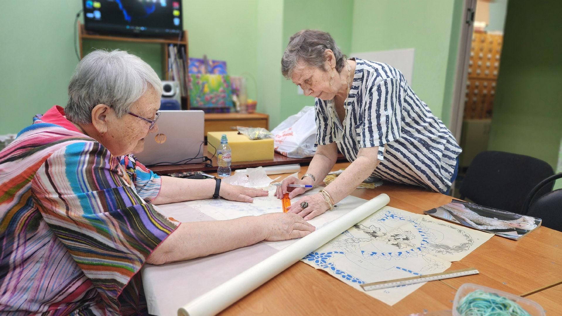 активное долголетие, серебряный возраст, рукоделие, ирландское кружево, протвино,