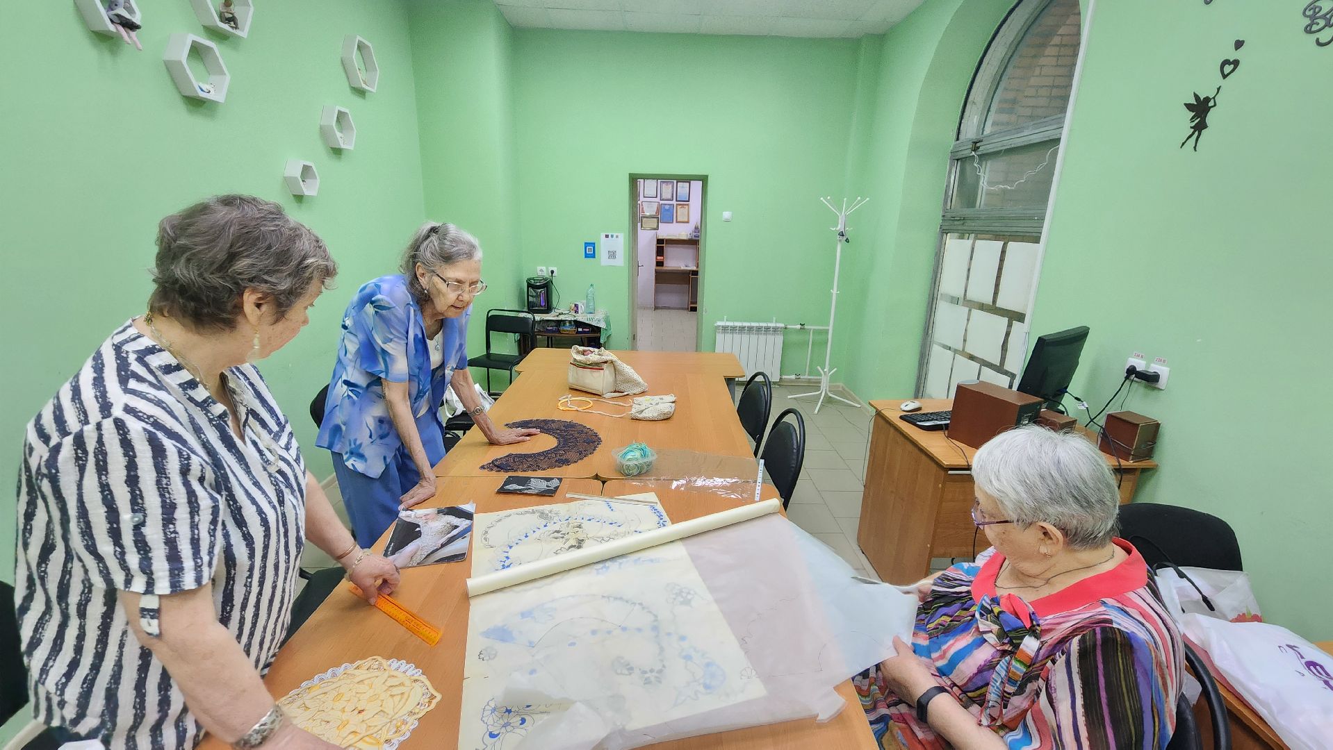 активное долголетие, серебряный возраст, рукоделие, ирландское кружево, протвино,