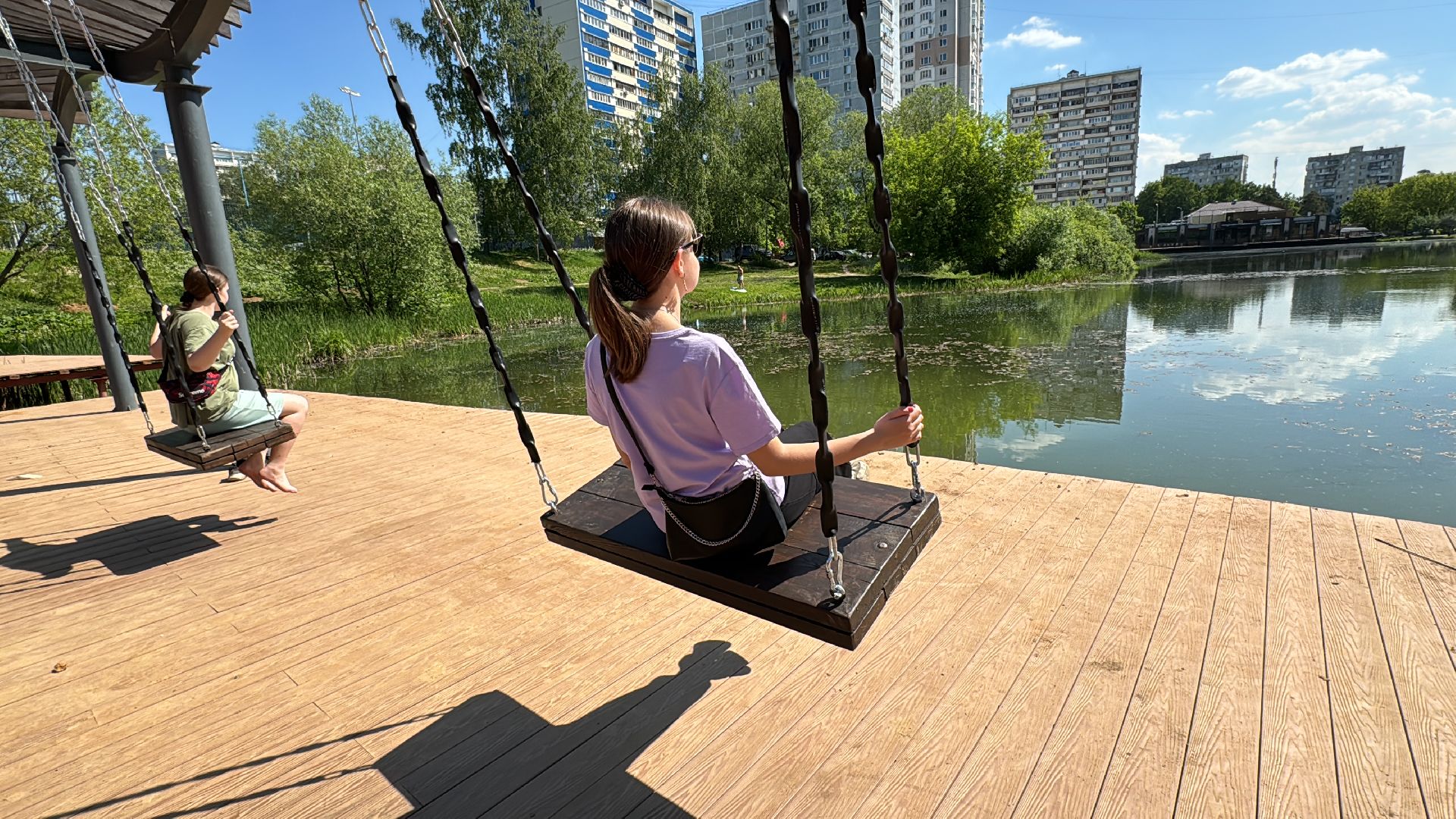 Одинцово, Комсомольский пруд, Благоустройство пруда,