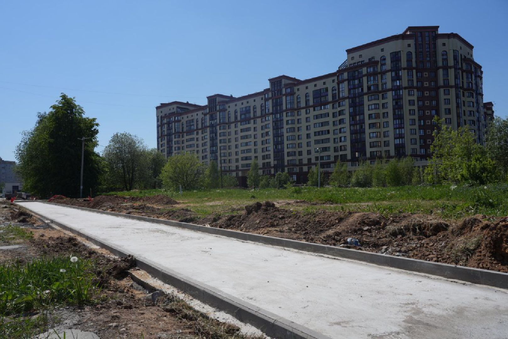Дружба поколений, Сергиево-Посадский городской округ, Сергиев Посад, Благоустройство, Пешеходная зона,