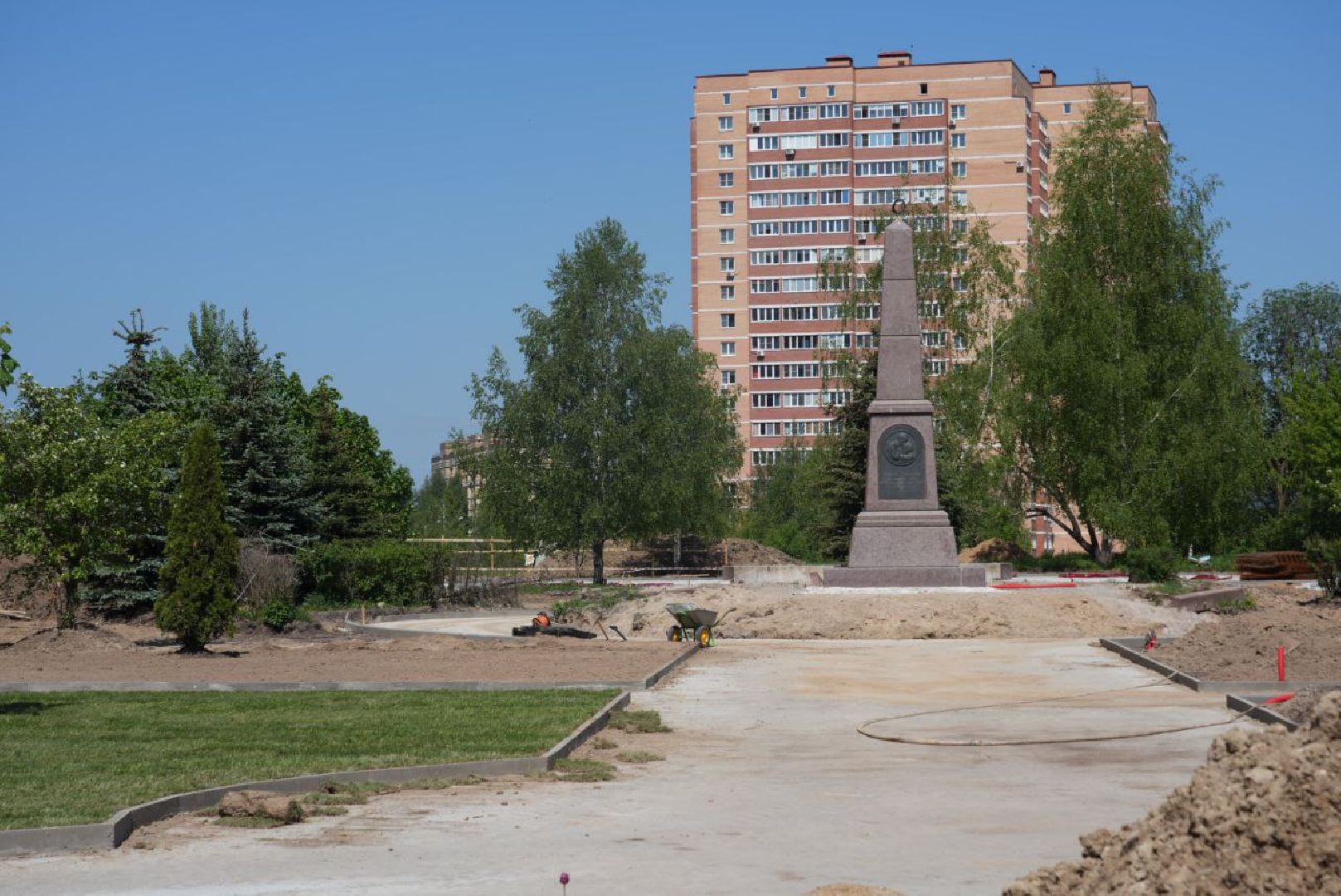Дружба поколений, Сергиево-Посадский городской округ, Сергиев Посад, Благоустройство, Пешеходная зона,