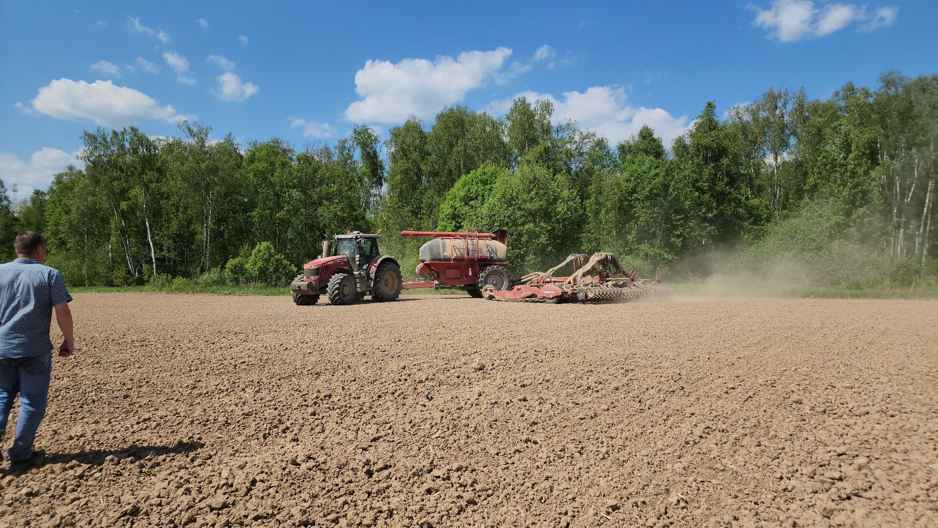 ступино, сельское хозяйство, весенний сев,
