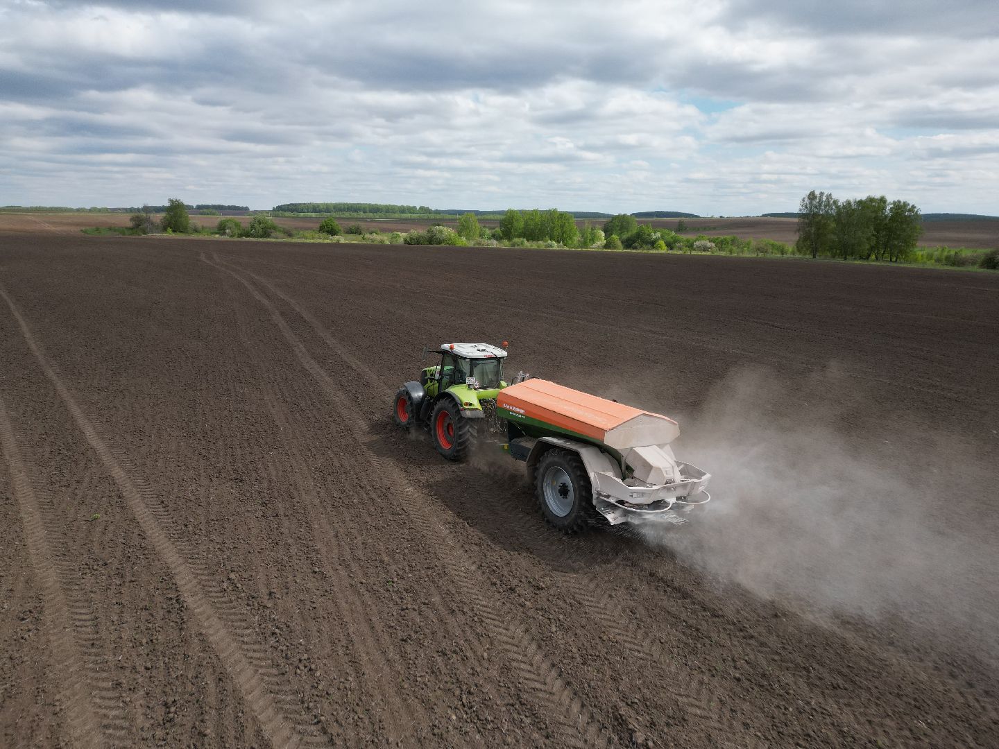 видео с коптера, зарайск, посевная, сельское хозяйство,