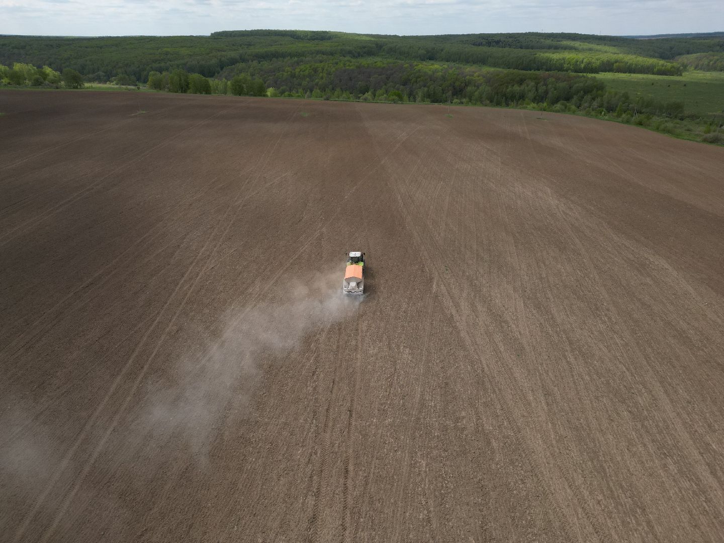 видео с коптера, зарайск, посевная, сельское хозяйство,