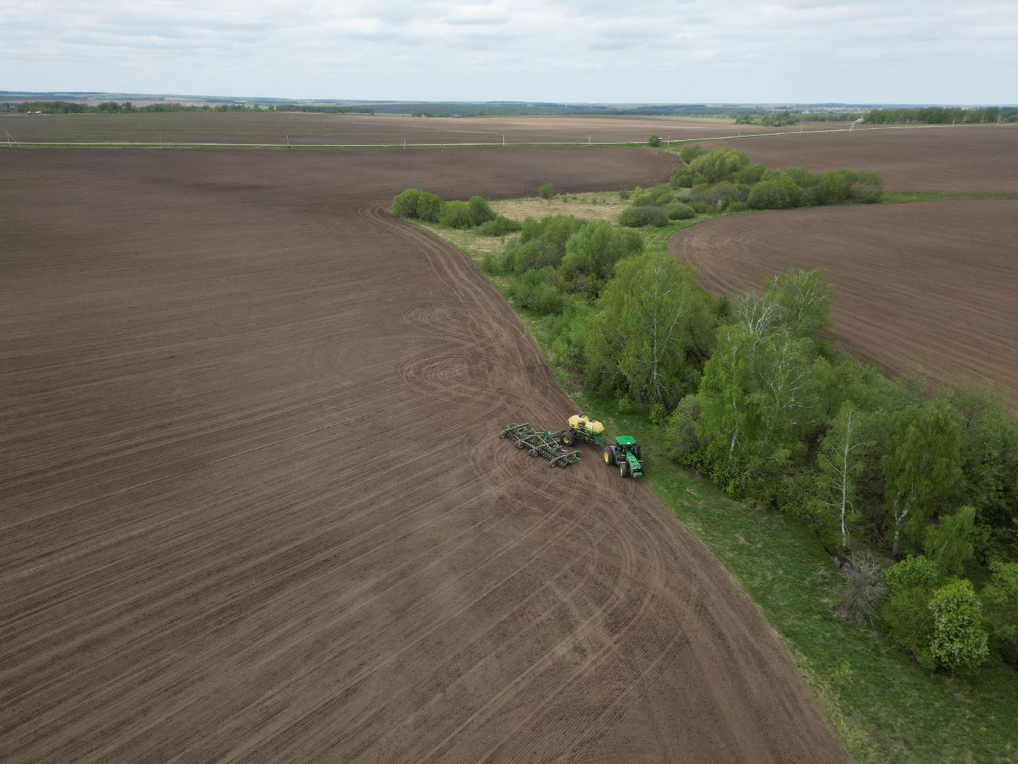 видео с коптера, зарайск, посевная, сельское хозяйство,