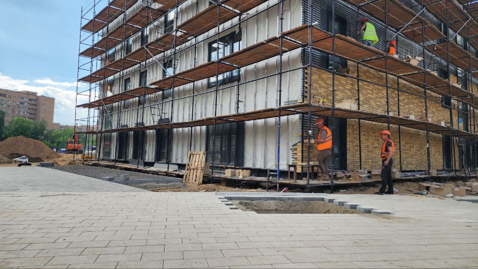 люберцы, строительство детского сада, благоустройство,