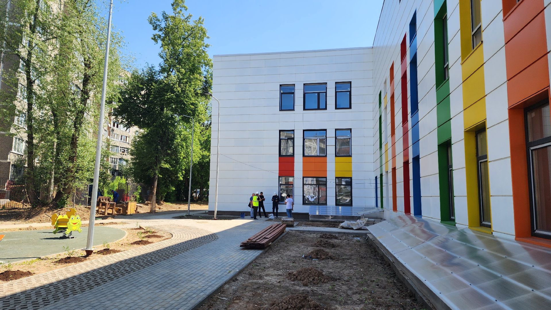 Подольск,Главгосстройнадзор мо, Строительство, Детский сад,