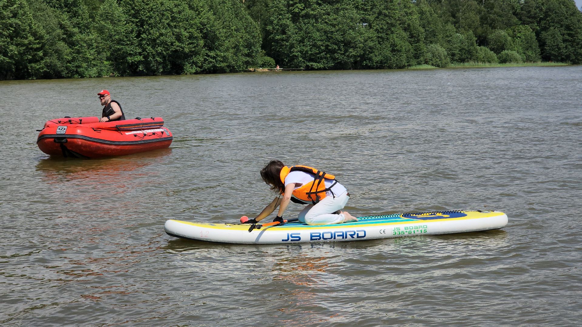 экологическая акция, очистка водоема, Бисеровское озеро, Бисерово, Богородский городской округ,