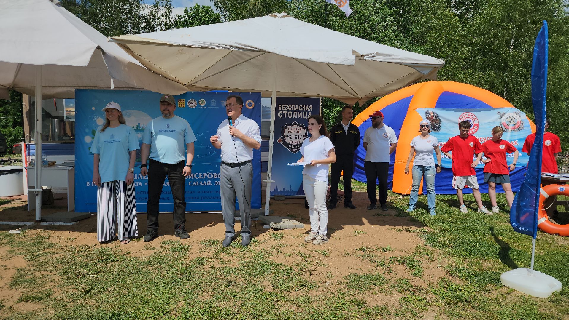 экологическая акция, очистка водоема, Бисеровское озеро, Бисерово, Богородский городской округ,