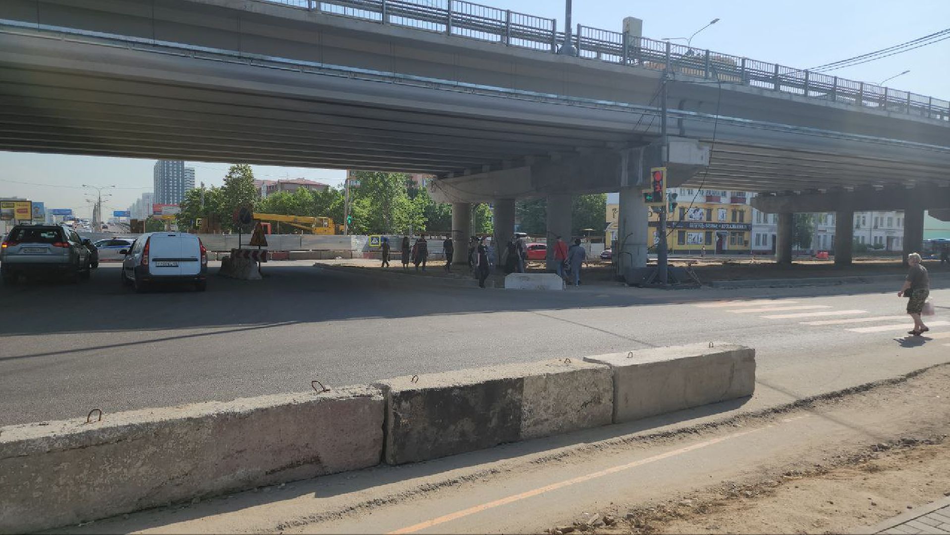 люберцы, выездная администрация, строительство пешеходного перехода, эстакада,