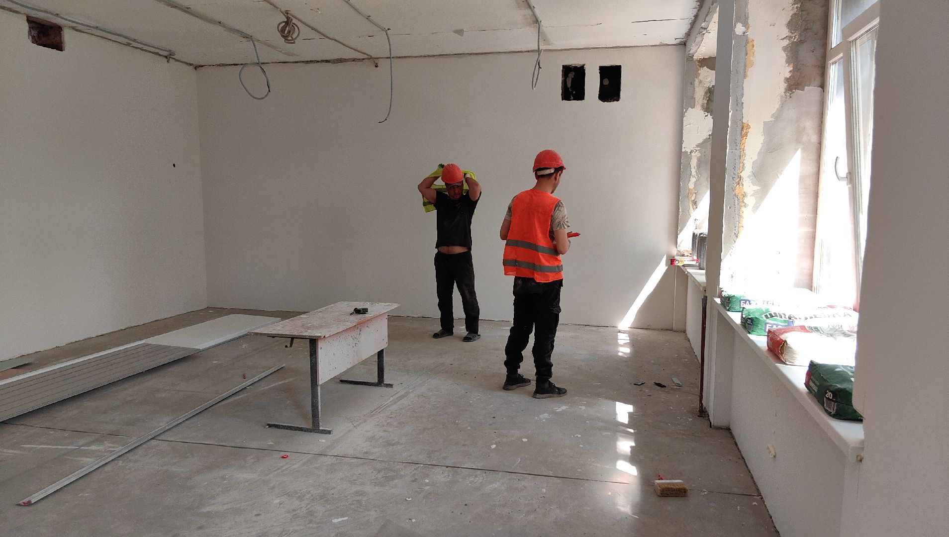 капитальный ремонт, школа, отделочные работы, фасад, благоустройство,