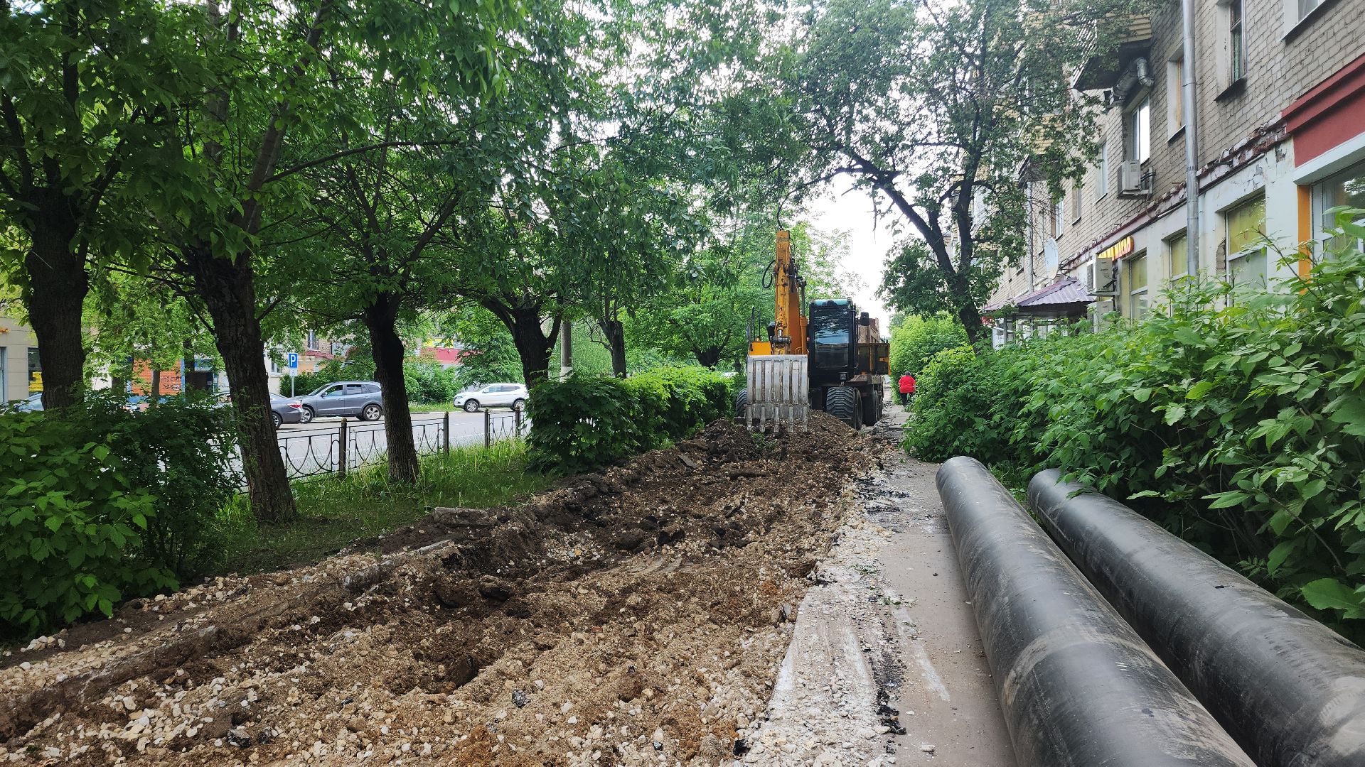 электросталь, жкх, жкх подмосковье, жкх подмосковья, теплотрасса, ремонт теплотрассы, отопительный сезон, отопительный сезон 2024-2025,