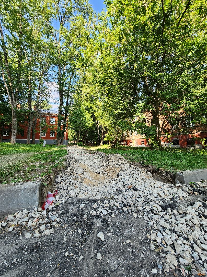 благоустройство территории, мытищи,