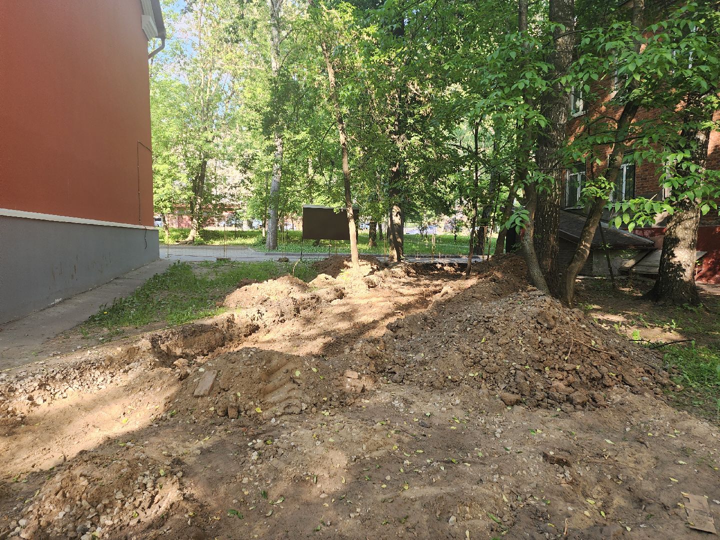 благоустройство территории, мытищи,