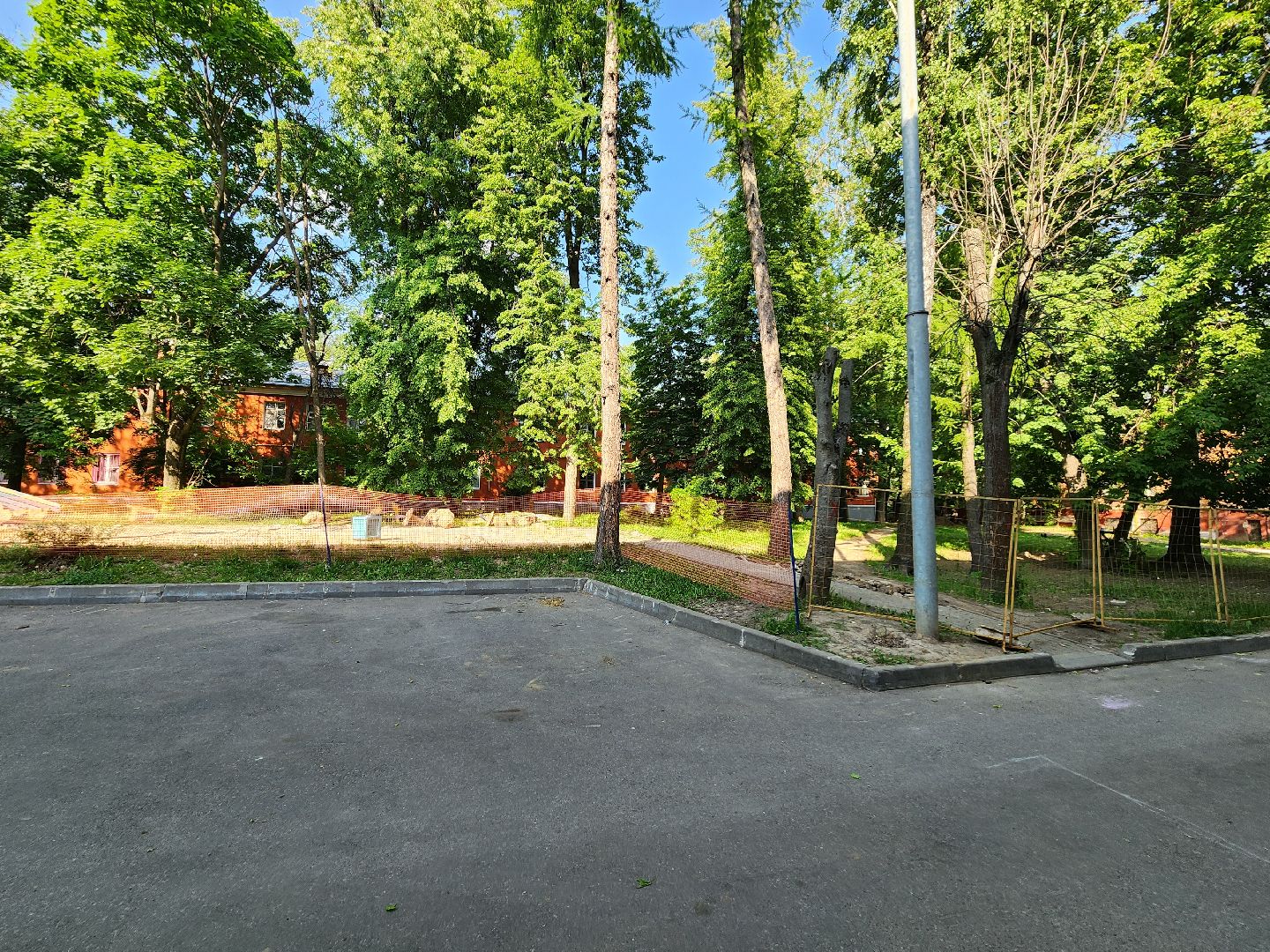 благоустройство территории, мытищи,