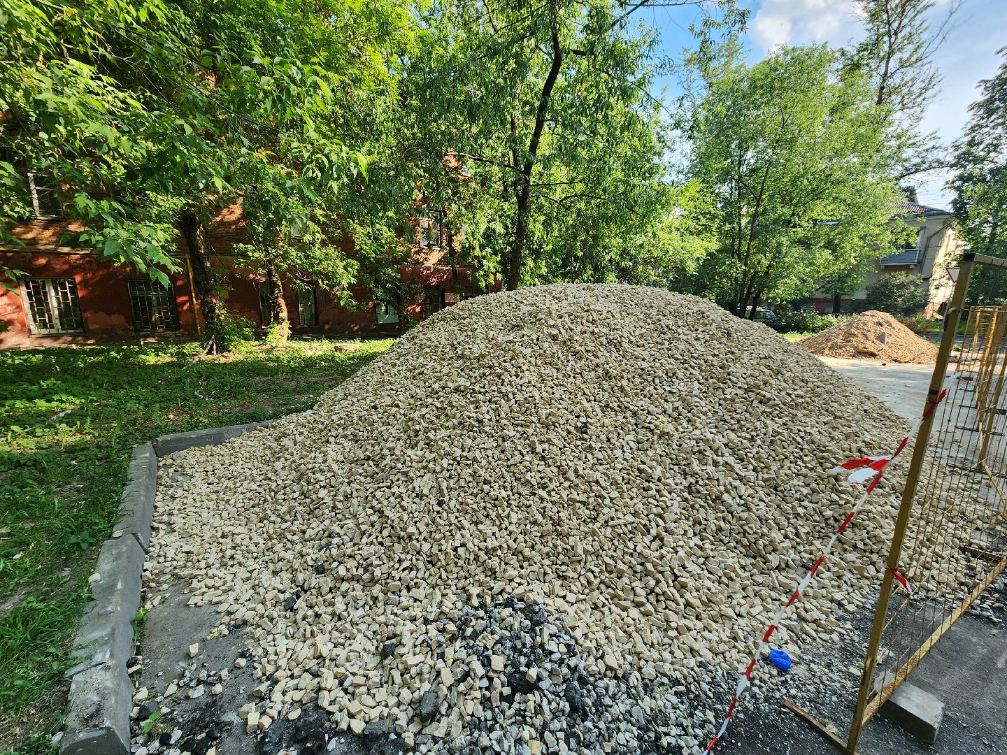 благоустройство территории, мытищи,