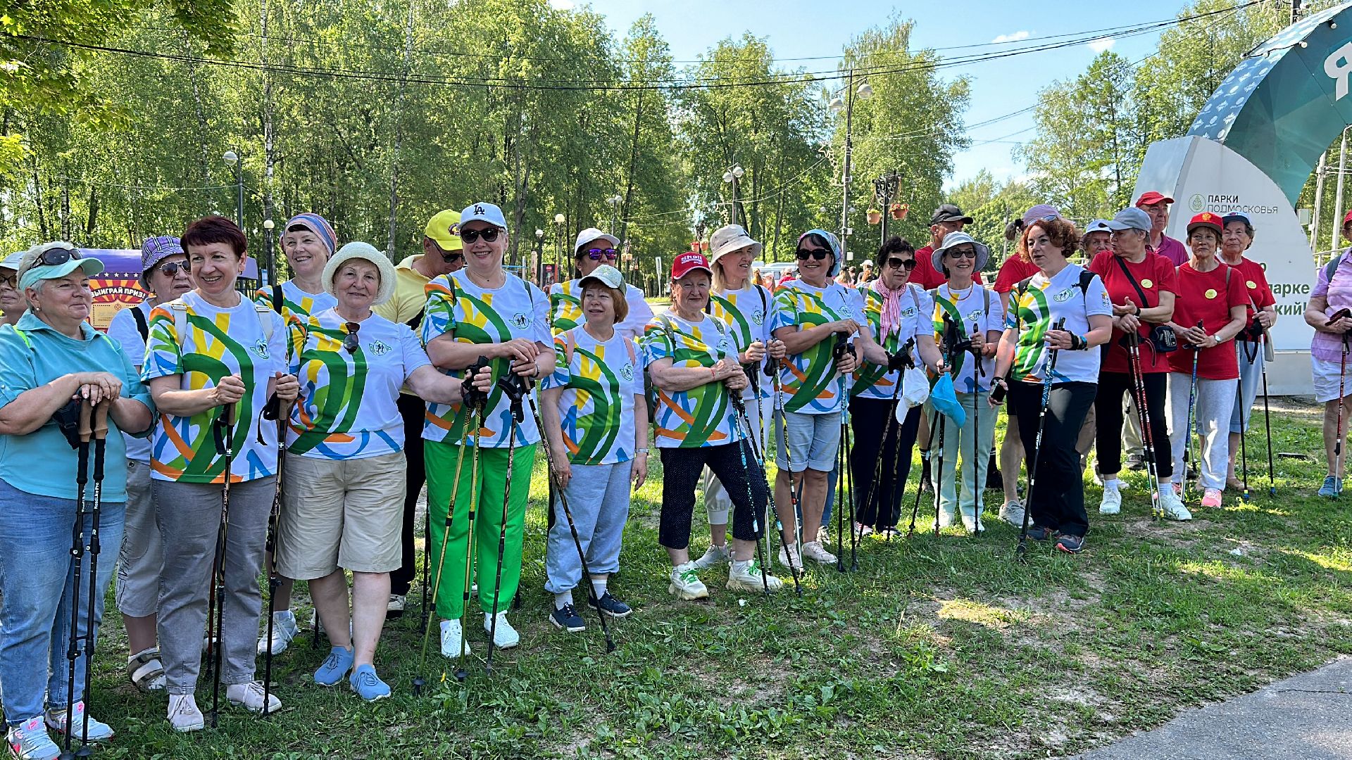 Клин, общество, спорт, активное долголетие, Подмосковье, северная ходьба,