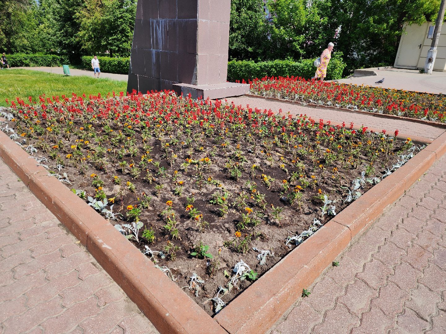 ногинск, благоустройство, цветы, высадка цветов, благосфера, жители, общество,