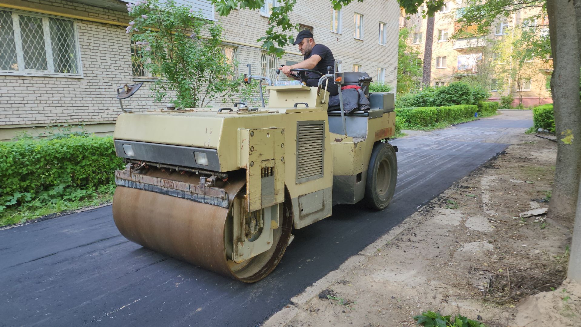 пушкино, благоустройство, ямочный ремонт, дворовая территория,