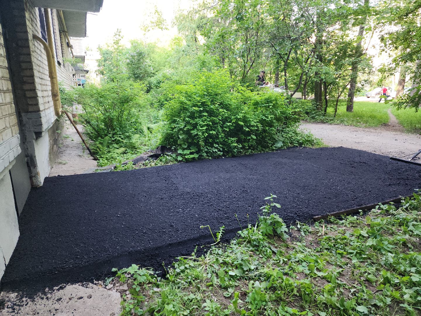 пушкино, благоустройство, ямочный ремонт, дворовая территория,