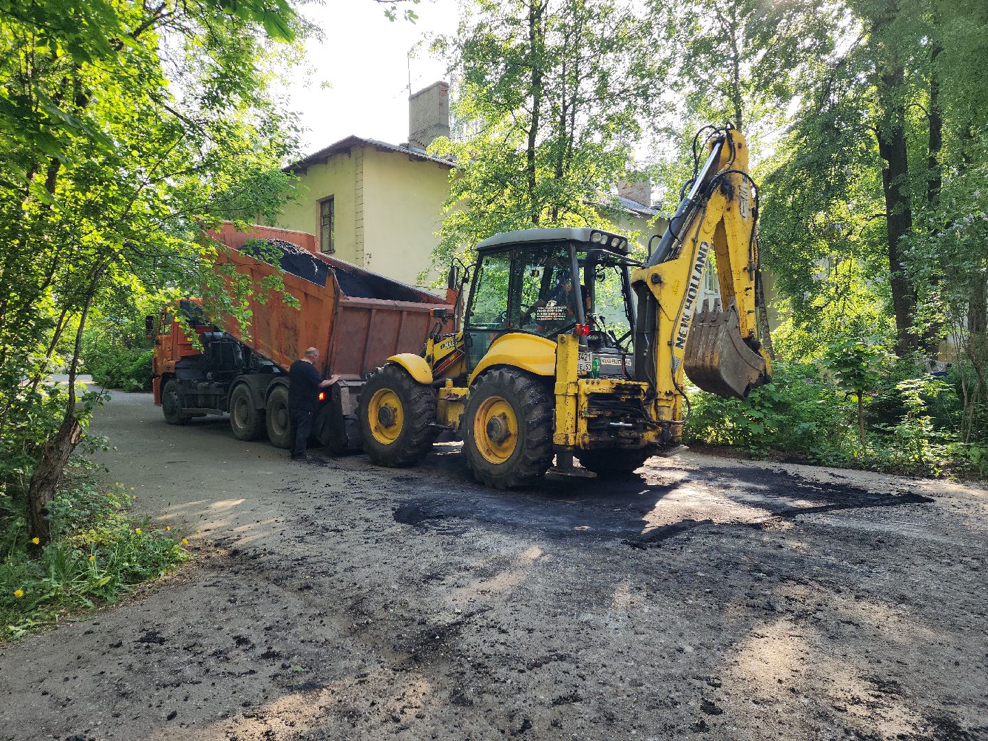 пушкино, благоустройство, ямочный ремонт, дворовая территория,