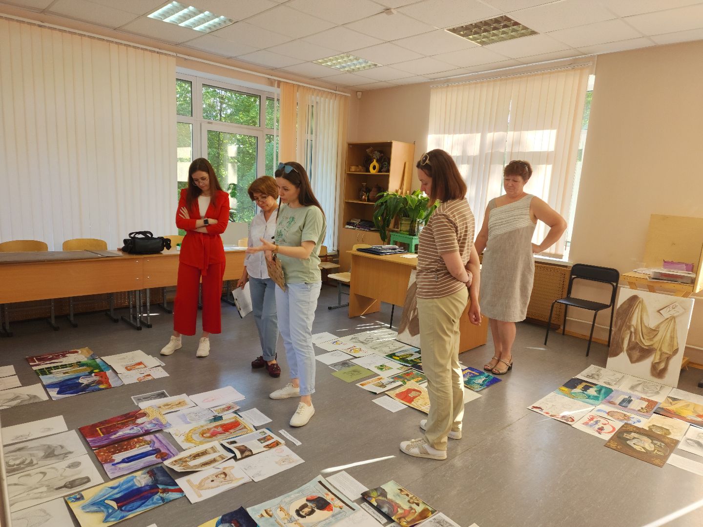 красноармейск, г.о. пушкинский, дополнительное образование, живописцы,