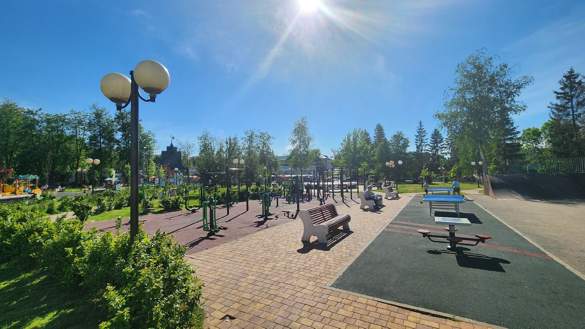 одинцово, старый городок, формирование комфортной городской среды, спортивная площадка,