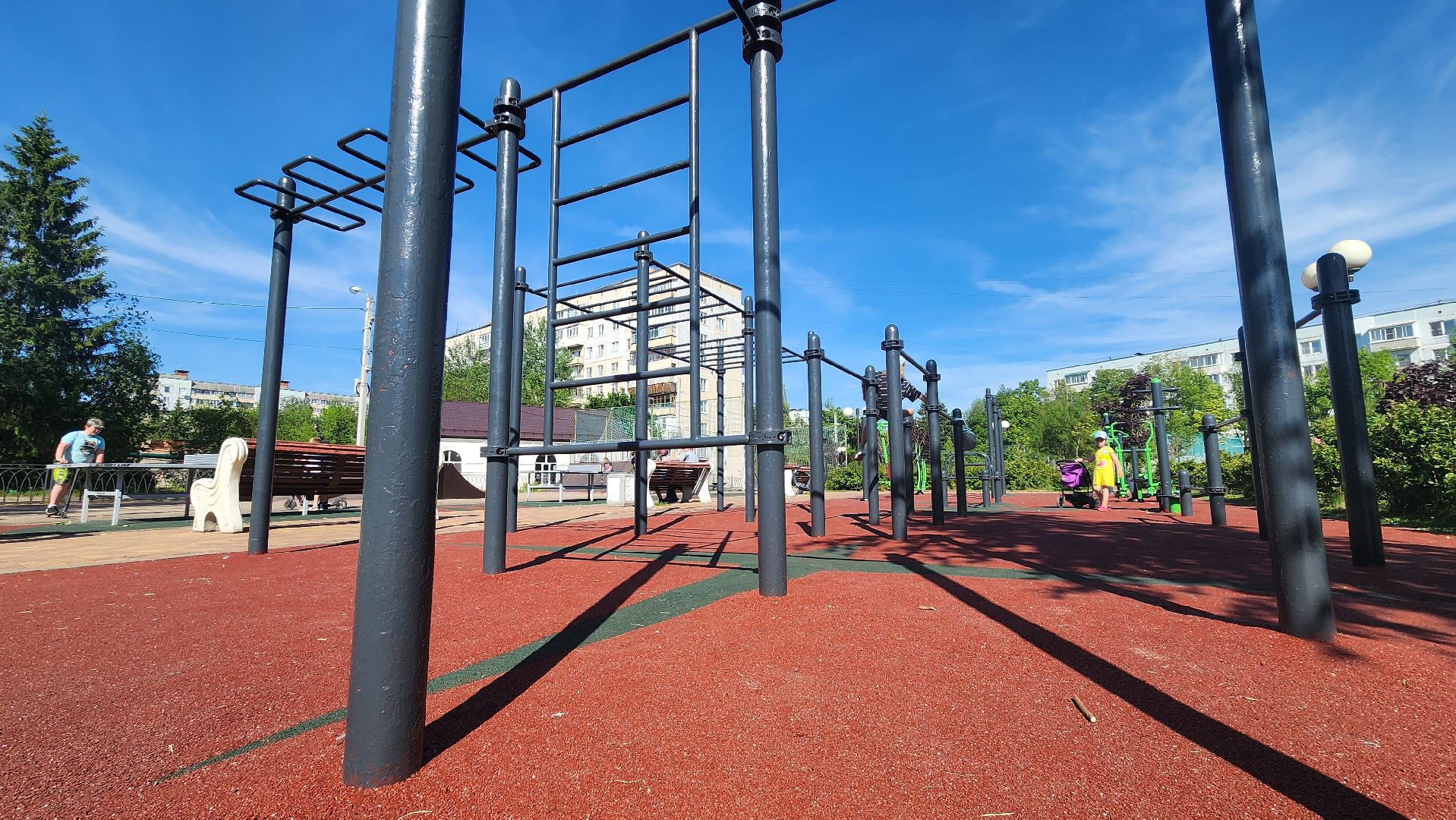 одинцово, старый городок, формирование комфортной городской среды, спортивная площадка,