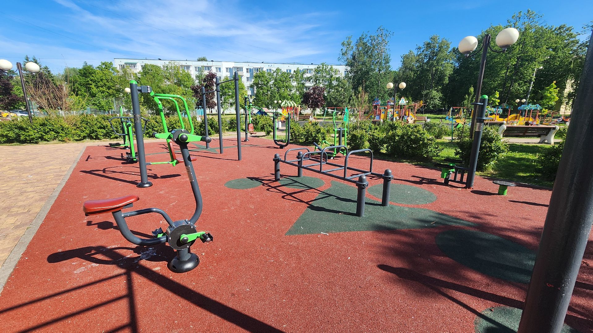 одинцово, старый городок, формирование комфортной городской среды, спортивная площадка,