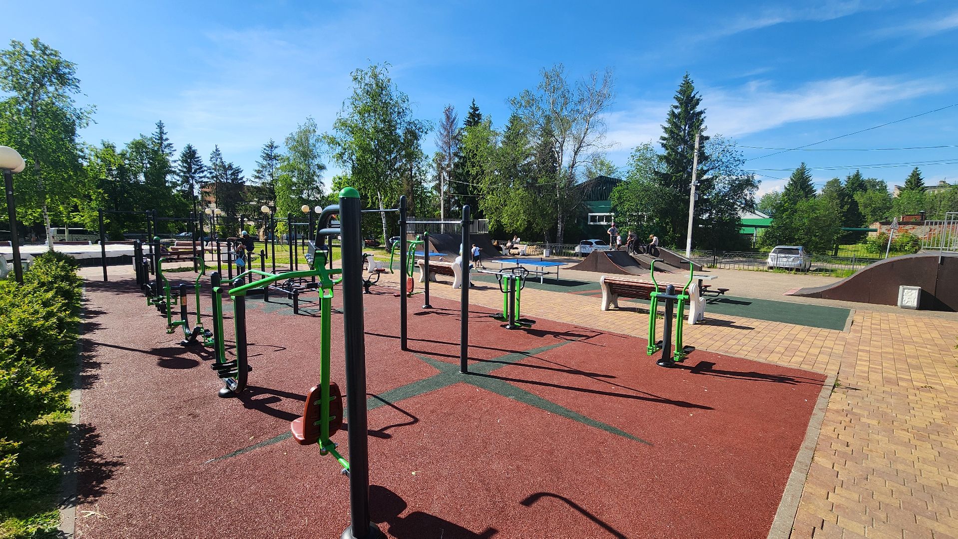 одинцово, старый городок, формирование комфортной городской среды, спортивная площадка,