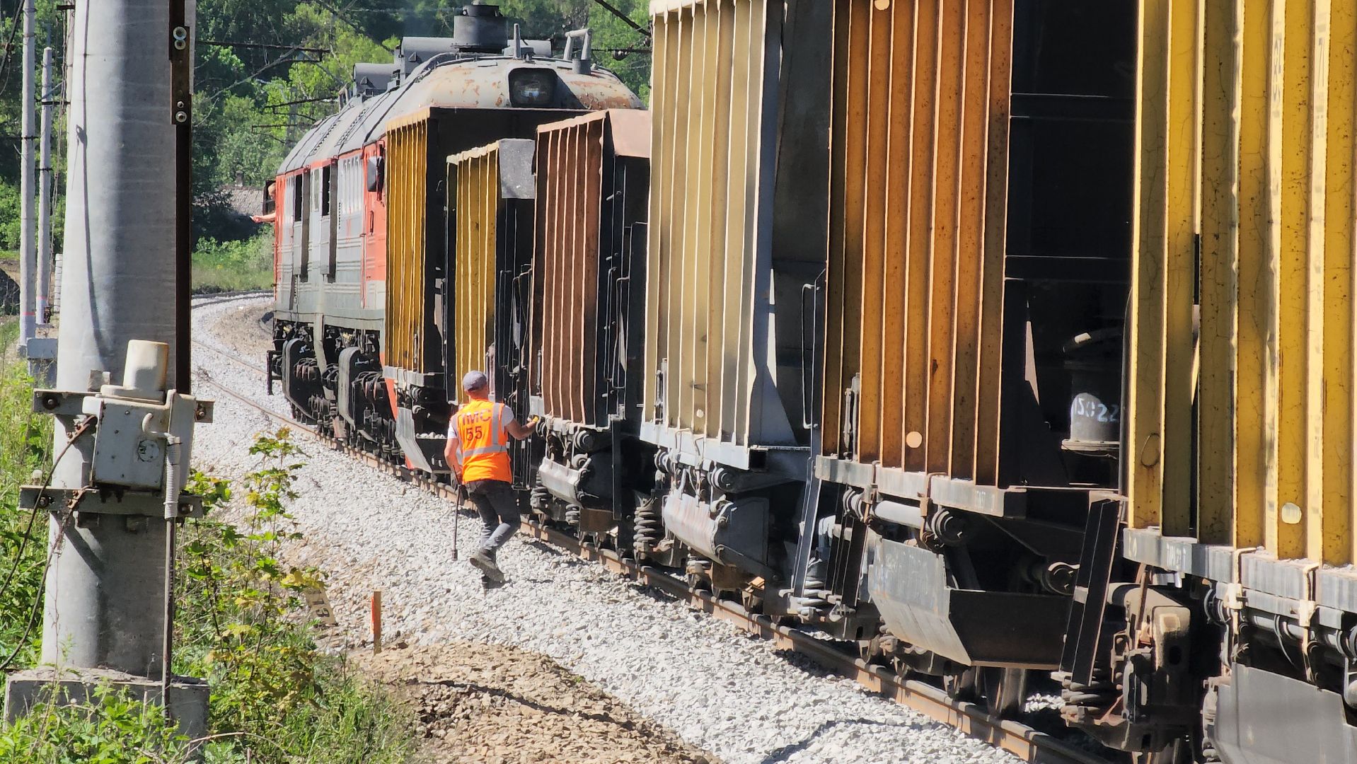 кашира, железная дорога, павелецкое направление, электрички, поезда, ожерелье, тесна, капитальный ремонт,