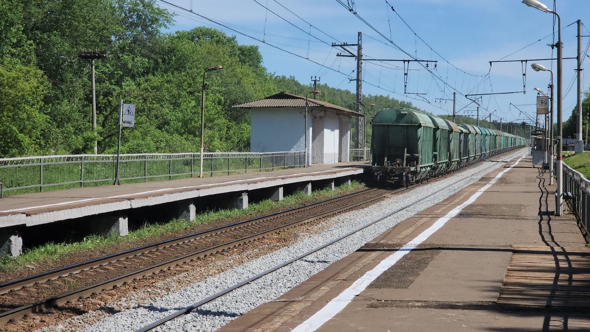 кашира, железная дорога, павелецкое направление, электрички, поезда, ожерелье, тесна, капитальный ремонт,