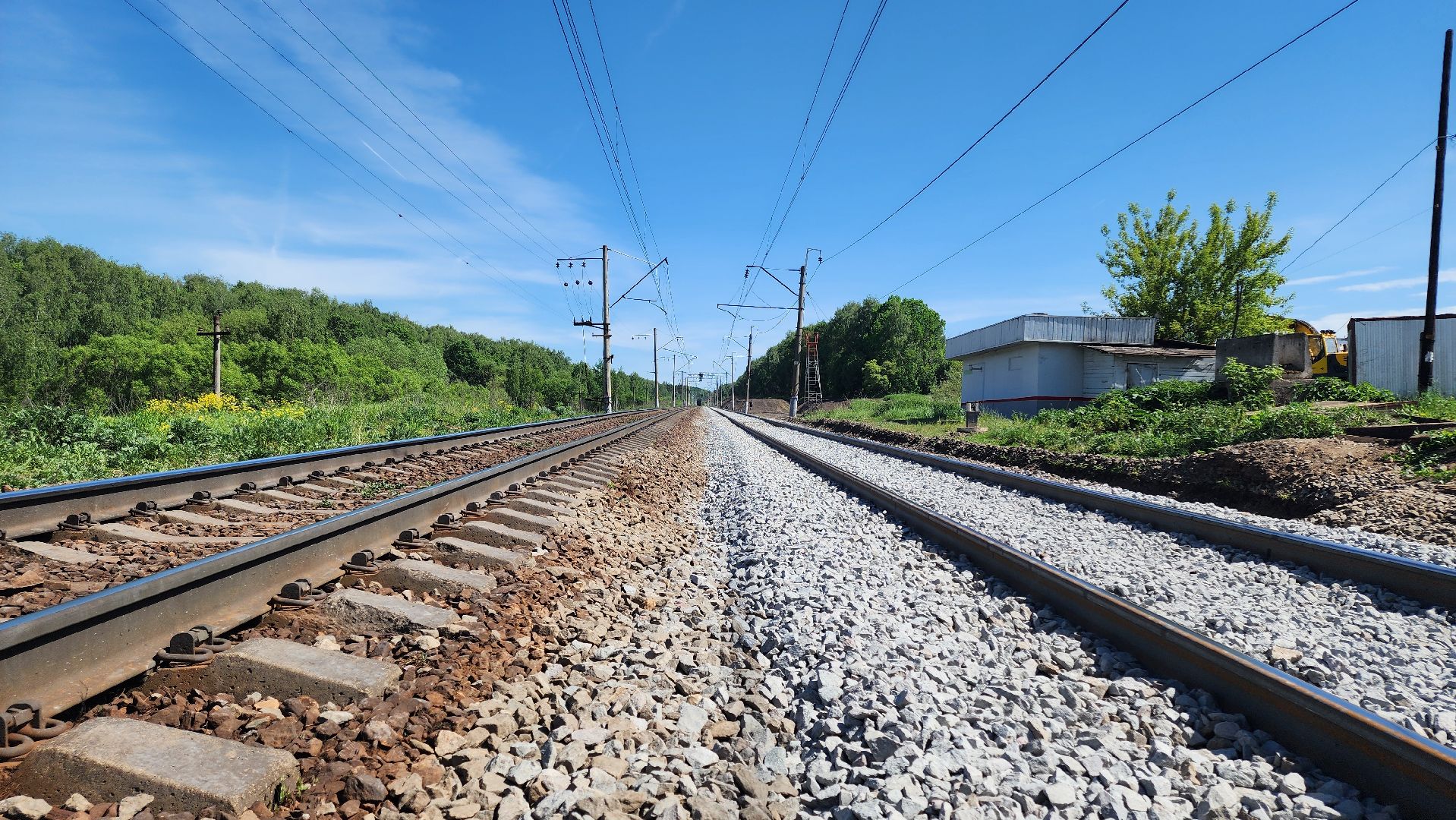 кашира, железная дорога, павелецкое направление, электрички, поезда, ожерелье, тесна, капитальный ремонт,
