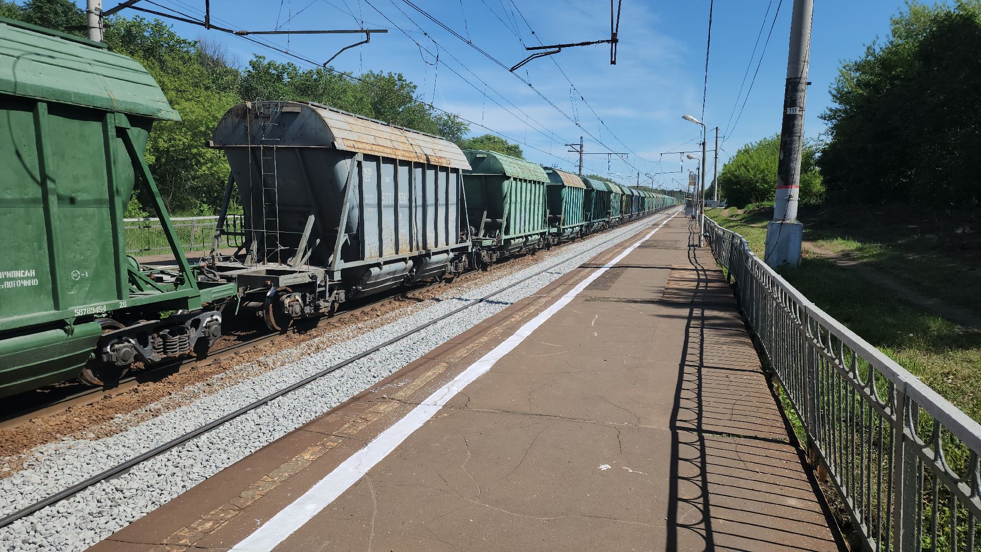 кашира, железная дорога, павелецкое направление, электрички, поезда, ожерелье, тесна, капитальный ремонт,