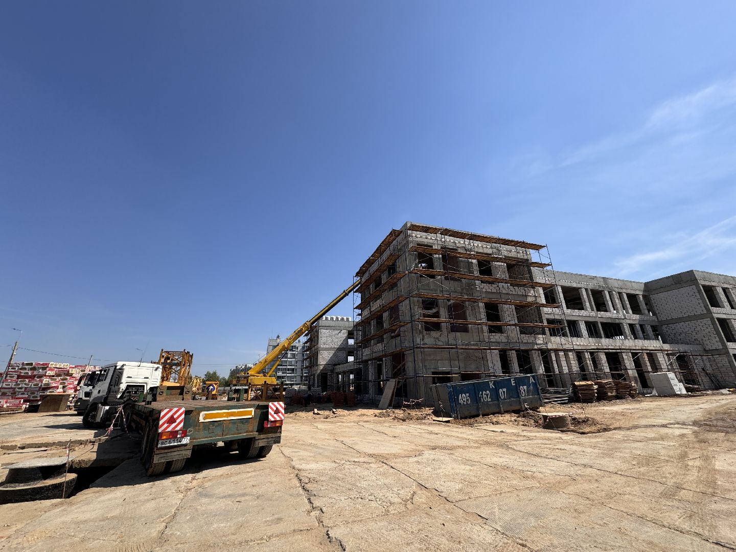 Одинцово, Ромашково, Строительство диагностического центра, КДЦ в Ромашково,