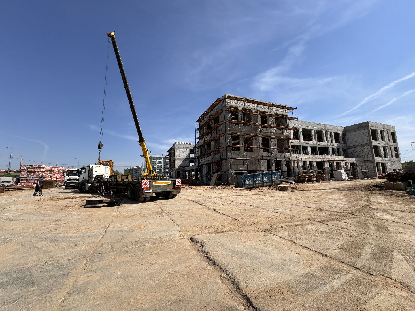 Одинцово, Ромашково, Строительство диагностического центра, КДЦ в Ромашково,